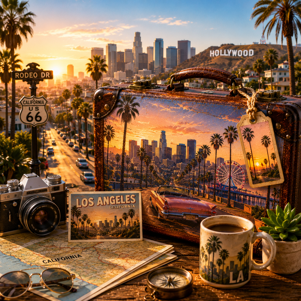 Voyage à Los Angeles