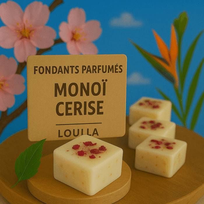 Monoï et cerise