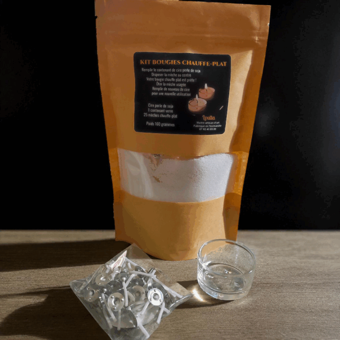 Kit de bougies chauffe-plat