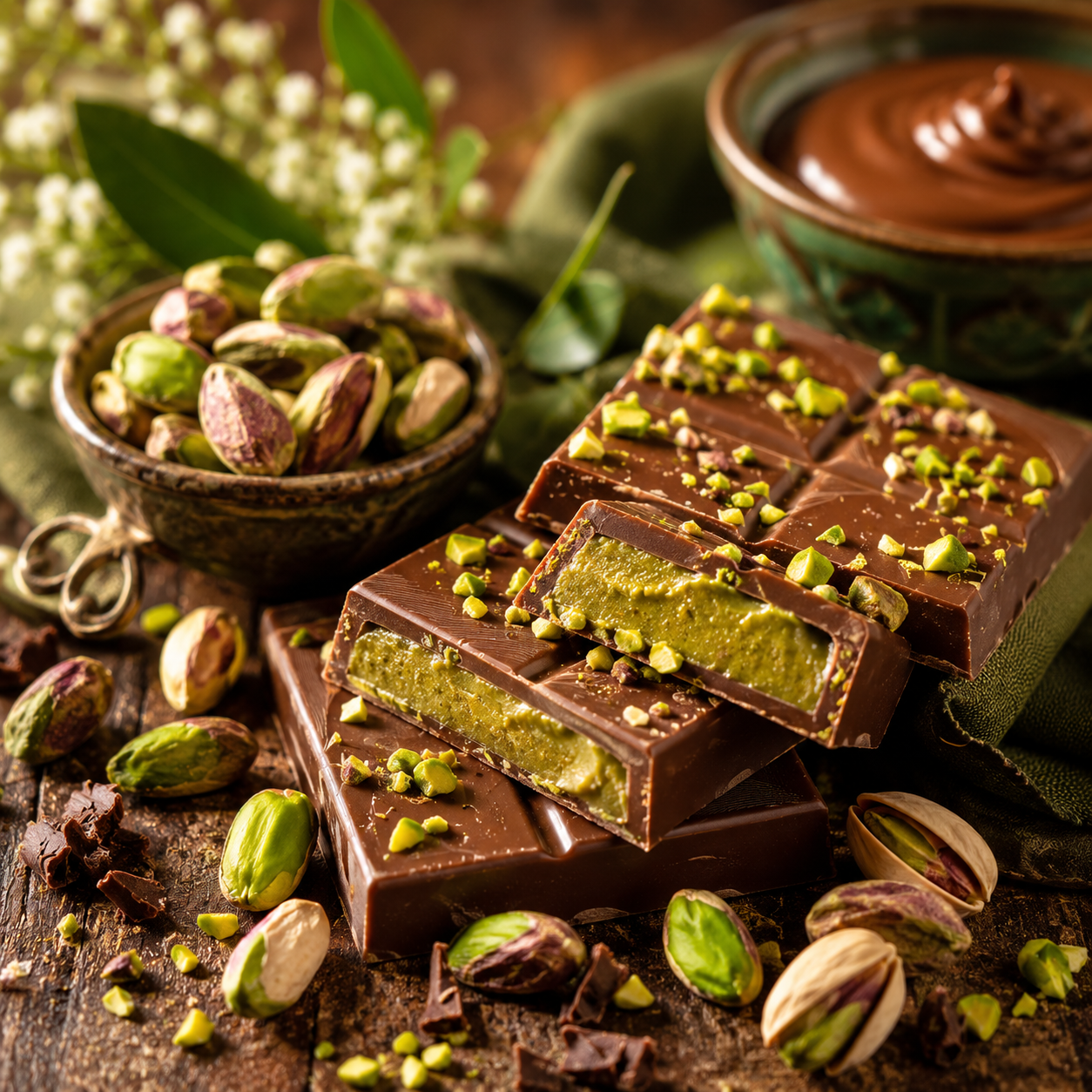 Chocolat pistache